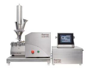 Extrusora de doble husillo cónico Pharma Mini HME